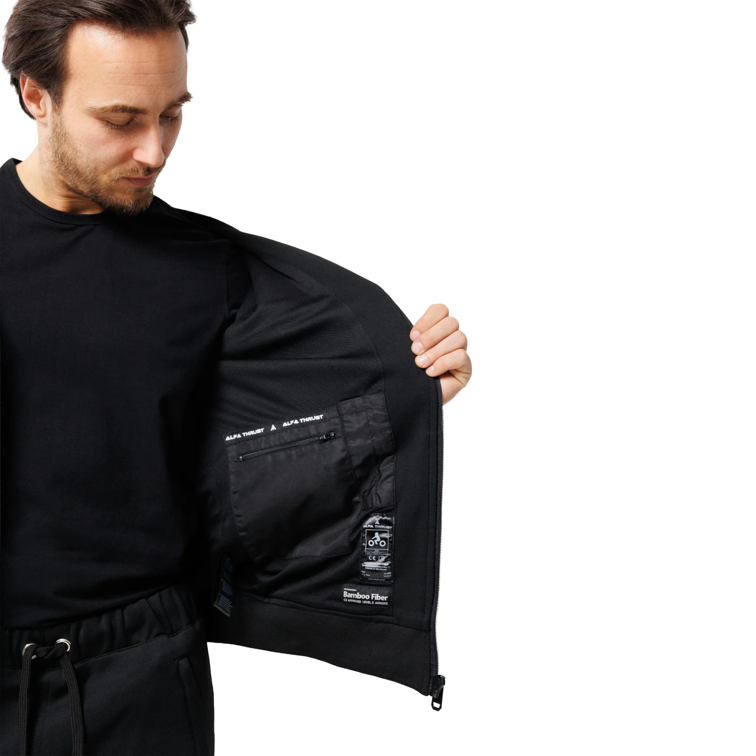 Victor Beast - męska bluza motocyklowa z ochraniaczami - jednowarstwowa - certyfikat AA - obrazek 5