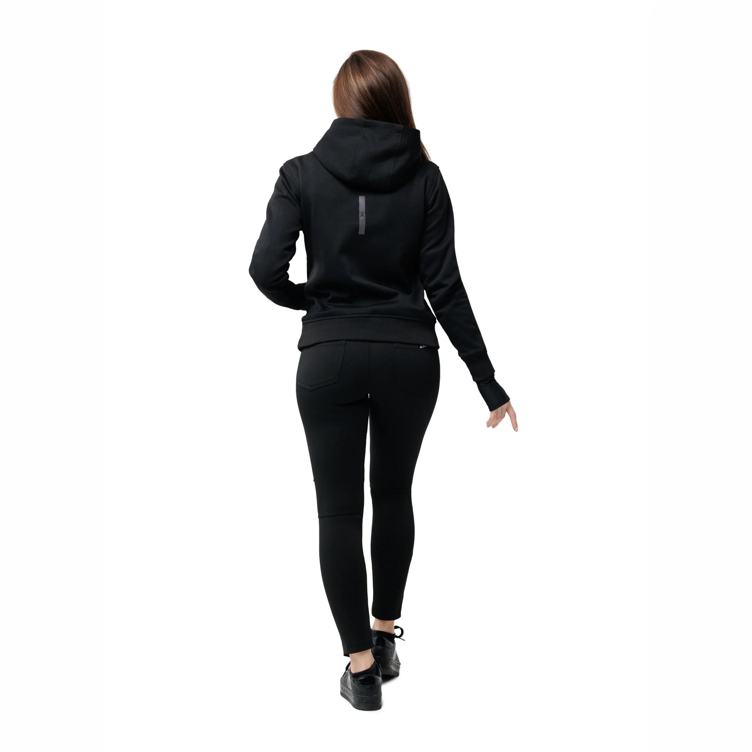 Ivy Burn 2.0 - damskie legginsy motocyklowe z wysokim stanem - jednowarstwowe - certyfikat AA - obrazek 9